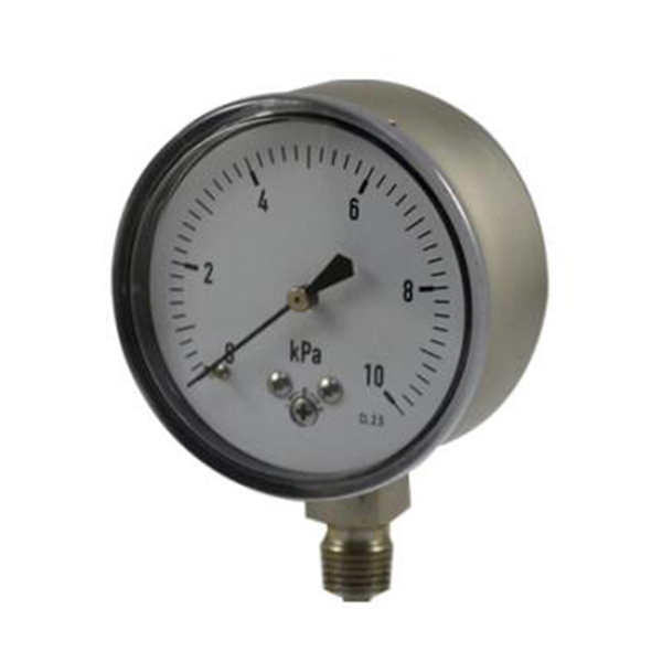 Capsule low pressure gauge