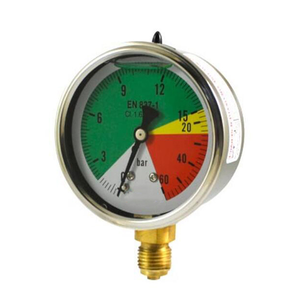 Isometric pressure gauge