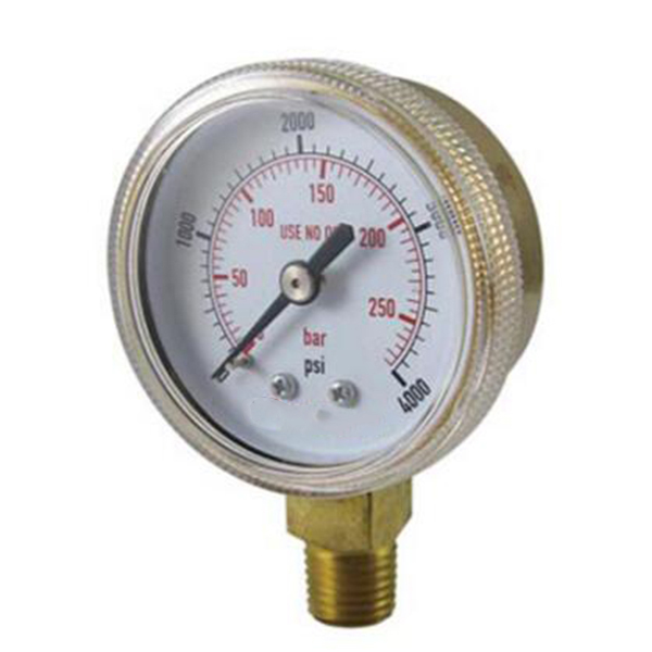 Welding and cutting pressure gauge