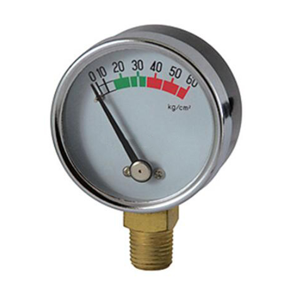 Sprayer pressure gauge